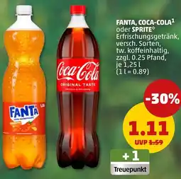 PENNY FANTA, COCA-COLA oder SPRITE Angebot