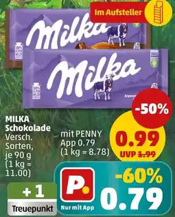PENNY MILKA Schokolade Angebot