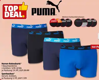 PENNY PUMA Herren-Retroshorts Angebot