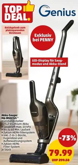 Genius Akku-Sauger M6 INVICTUS