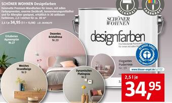Bauhaus Schöner wohnen designfarben Angebot