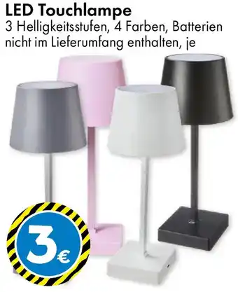 TEDi LED Touchlampe Angebot