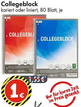 TEDi Collegeblock Angebot