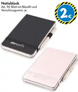 TEDi Notizblock Angebot