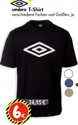 TEDi umbro T-Shirt Angebot