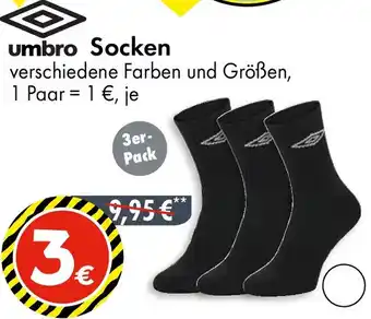 TEDi umbro Socken Angebot