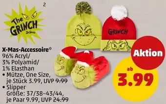 PENNY The GRINCH X-Mas-Accessoire Angebot