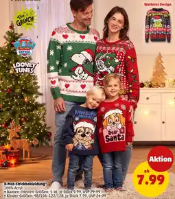 PENNY X-Mas-Strickbekleidung Angebot