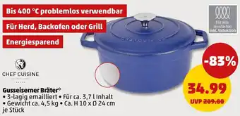 PENNY CHEF CUISINE Gusseiserner Bräter Angebot