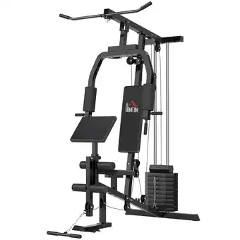 Netto Marken-Discount HOMCOM Heim-GYM-Station Stahl, Kunstleder Angebot