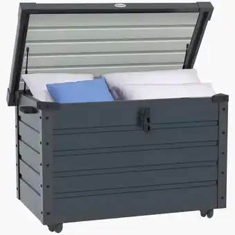 Netto Marken-Discount Outsunny Aufbewahrungstruhe Verzinkter Stahl Angebot
