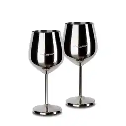 Netto Marken-Discount Echtwerk Weingläser Set 2tlg aus Edelstahl Angebot