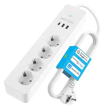 Netto Marken-Discount Echos smarte WLAN Steckdosenleiste Mehrfachsteckdose m. USB 2.0 Meter Angebot