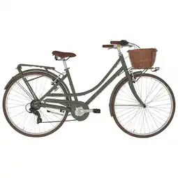 Netto Marken-Discount ANITAbyAlpina Cityfahrrad 28 Zoll FREETIME Lady, oliv Angebot