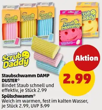 PENNY Scrub Daddy Staubschwamm DAMP DUSTER Angebot