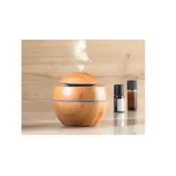 Netto Marken-Discount EASYmaxx Aroma-Diffuser rund mit Licht 3W Angebot