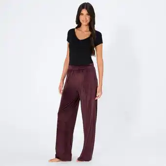 NKD Damen-Homewear-Hose aus Velours Angebot