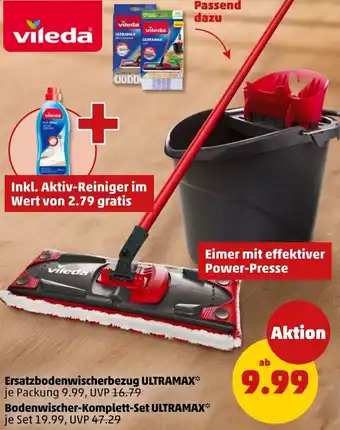 PENNY Vileda Ersatzbodenwischerbezug ULTRAMAX Angebot