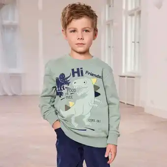 NKD Kinder-Jungen-Sweatshirt mit Dino-Applikation Angebot
