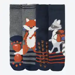 NKD Kinder-Jungen-Anti-Rutsch-Socken, 2er-Pack Angebot