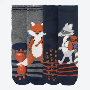 NKD Kinder-Jungen-Anti-Rutsch-Socken, 2er-Pack Angebot