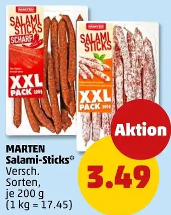 PENNY MARTEN Salami-Sticks Angebot