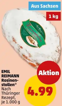 PENNY EMIL REIMANN Rosinenstollen Angebot