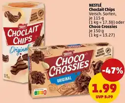PENNY NESTLÉ Choclait Chips oder Choco Crossies Angebot
