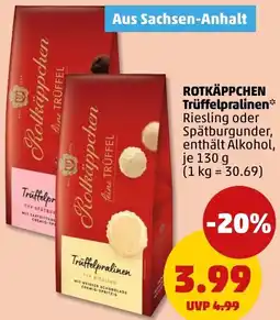 PENNY ROTKÄPPCHEN Trüffelpralinen Angebot