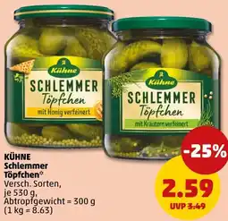 PENNY KÜHNE Schlemmer Töpfchen Angebot