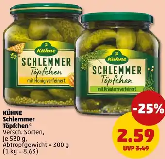 PENNY KÜHNE Schlemmer Töpfchen Angebot
