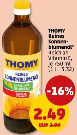 PENNY THOMY Reines Sonnenblumenöl Angebot