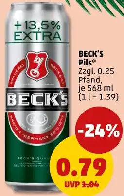 PENNY BECK'S Pils Angebot