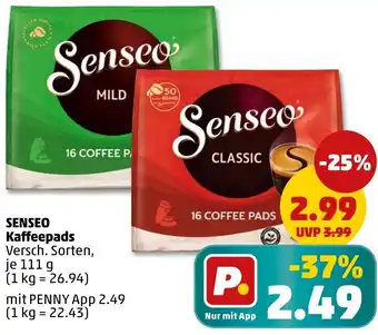 PENNY SENSEO Kaffeepads Angebot