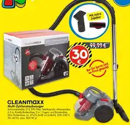 TEDi CLEANMaxx Multi-Zyklonstaubsauger Angebot