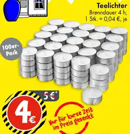TEDi Teelichter Angebot