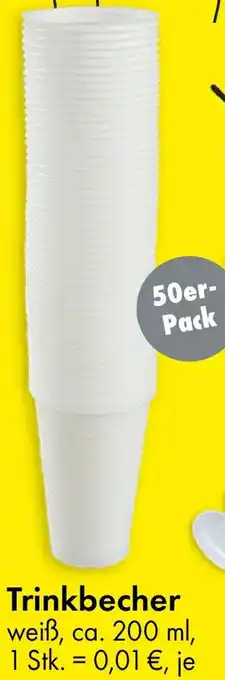 TEDi Trinkbecher Angebot