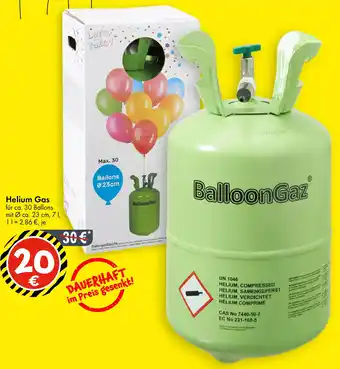 TEDi Helium Gas Angebot