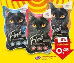 Netto Marken-Discount Katzennahrung Feine Paté Angebot