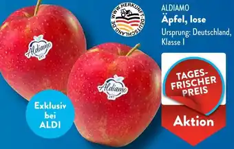 Aldi Süd ALDIAMO Äpfel, lose Angebot