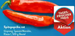 Aldi Süd Spitzpaprika rot Angebot