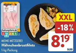 Aldi Süd MEINE METZGEREI Hähnchenbrustfilets Angebot