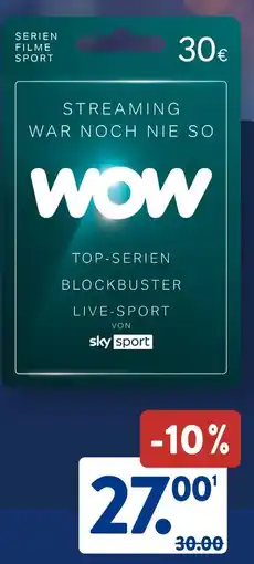 Aldi Süd Wow top-serien blockbuster live-sport Angebot