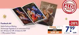 Aldi Süd Fotobuch A4 Angebot