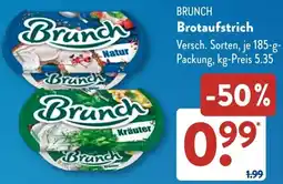 Aldi Süd BRUNCH Brotaufstrich Angebot