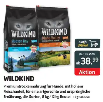 Das Futterhaus WILDKIND Premiumtrockennahrung für Hunde Angebot