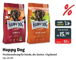 Das Futterhaus Happy Dog Trockennahrung für Hunde Angebot