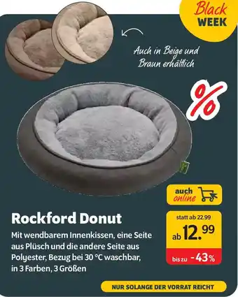 Das Futterhaus Rockford Donut Angebot