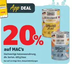 Das Futterhaus 20% auf MAC's Angebot