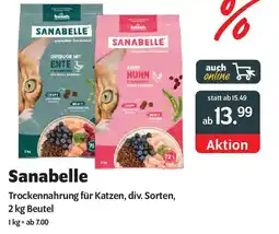 Das Futterhaus Sanabelle Trockennahrung für Katzen Angebot